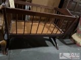 Vintage Rocking Crib