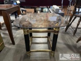 Glass End Table