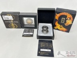 (2) 2020-2021 $2 Elizabeth II Australia Antiqued Coins