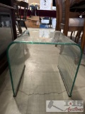 (3) Glass Nesting Tables