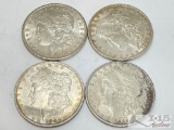 (4) 1886-1896 Morgan Silver Dollar