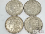 (4) 1921 Morgan Silver Dollars