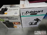 New! Cuisineart 5.5qt Mixer and Hamilton Beach Juicer