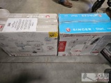 2 New Singer Sewing Machines