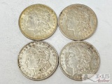(4) 1921 Morgan Silver Dollars