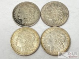 (4) 1921 Morgan Silver Dollars