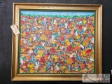 Carlo Decimus Framed Painting
