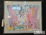 Framed Painting with Signature