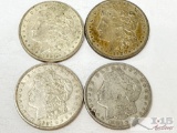 (4) 1921 Morgan Silver Dollars