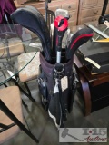 Golf Bag with Clubs (Left Handed)