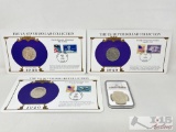 1922-1926 Peace Silver Dollar Collection & 1921 Morgan Silver Dollar