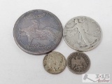 (4) Silver Coins