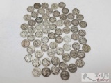 67 Mercury Dimes, 160g