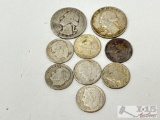 (9) Silver Coins 30g