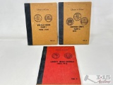 (3) Lincoln Cents & Liberty Head Nickel Book Sets