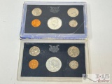 (2) 1968 & 1969 United States Proof Sets