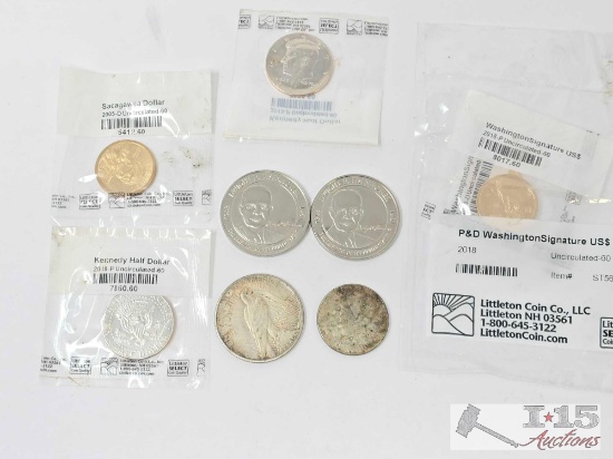 (9) U.S. Coins