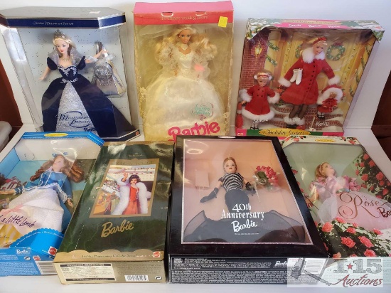 (7) Barbies