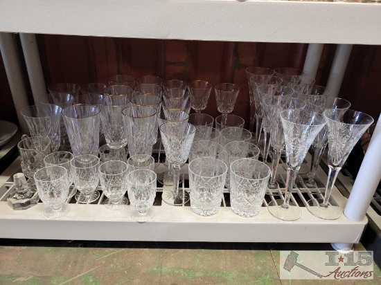 (48) Waterford Crystal Collection