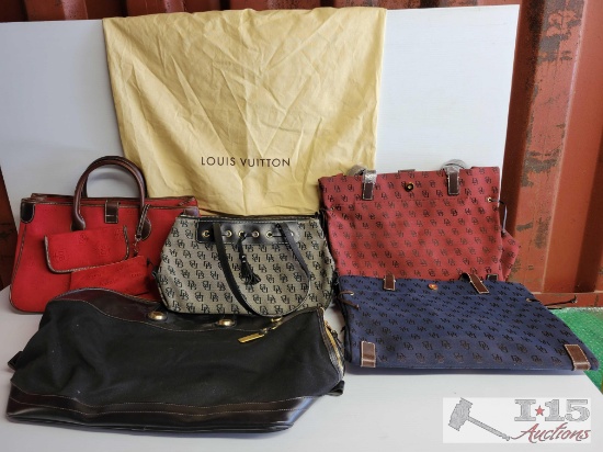 (6) Dooney & Bourke Inc. Purse and Bag Collection