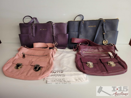 (4) Michael Kors/Marc Jacobs Purse Collection