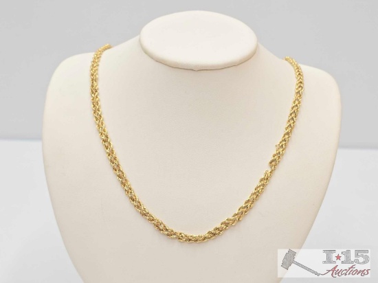 14K Gold Chain Necklace, 7.4g