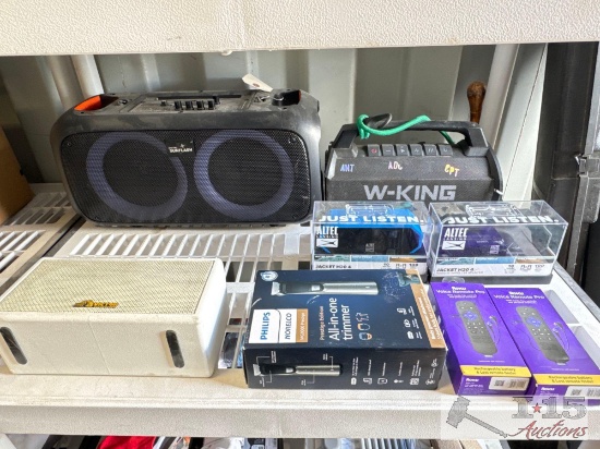 Speakers, Roku Voice Remotes, & Trimmers