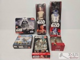 (6) Star Wars Collectables