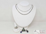 Sterling SIlver Jewelry, 42g