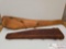 (2) Leather Rifle Case