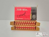 60 Rounds of Geco .308win Ammo
