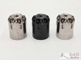 (3) 6 Round Black Powder Revolver Cylinders