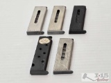 (5) 6rd Magazines .25 Auto