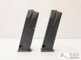(2) 13rd .9mm Doubstack Magazines