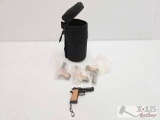 Scope Case & (4) Mini Pietro Beretta Pistol Key Chains