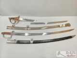 Revolutionary War Saber, French Cavalry Sword (Damaged)