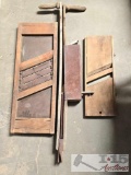 Antique Cabbage Shredders & Antique Gardening Tool