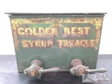 Metal Golden Best Syrup Treacle Dispenser