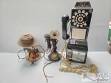 Vintage Copper Horse Lamp, Antique & Vintage Phones