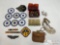 Patches, Pins, Case, Dice & German ID Dog Tag