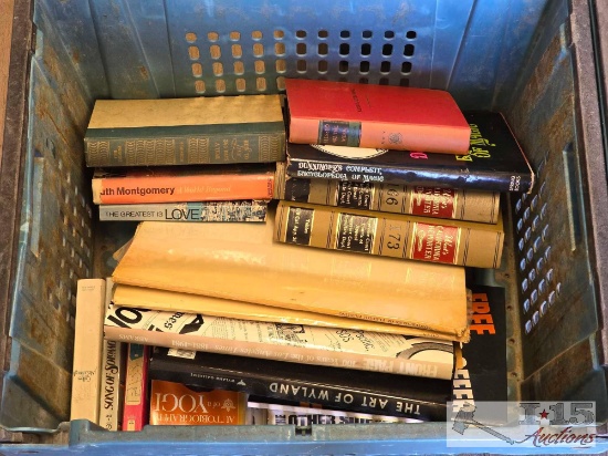 (4) Benjamin Franklin Coin Banks, Approx (60) Books