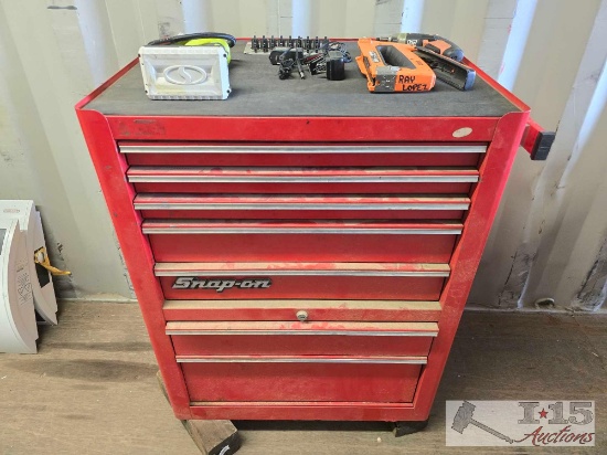 Snap-On Tool Box (7 Drawer), Some Tools