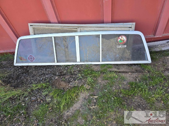 Three RV Windows and Rear Window for a Truck