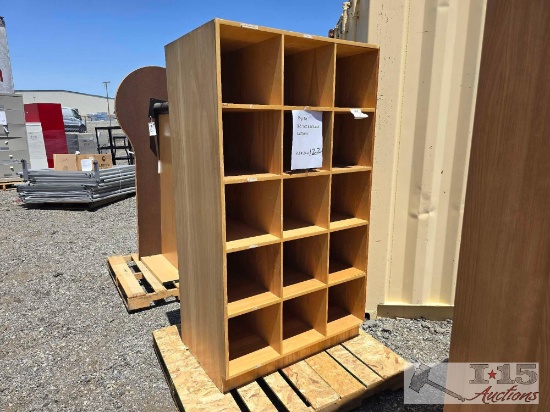 Wooden Book Shelf