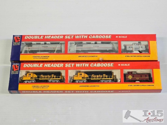 (6) Life-Like N Scale Locomotive Model Trains