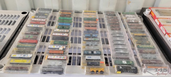 (79) Micro Trains N - Scale Model Train Cars