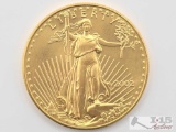 2002 $50 American Gold Eagle Coin, 1oz