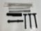 (3) Charging Handles, (3) Springs, Buffer Tube & Gas Tube