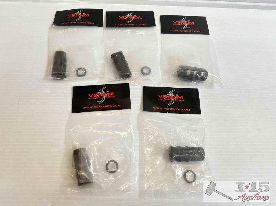 NEW!!! (5) Venom DD Muzzle Breaks