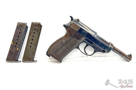 Walther P38 9mm Semi-Auto Pistol